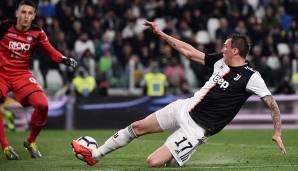 Platz 17: Mario Mandzukic (Juventus Turin) - 605 Fouls in 353 Spielen