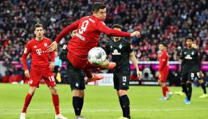 Platz 6: Robert Lewandowski (FC Bayern) - 674 Fouls in 452 Spielen