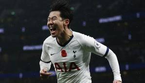 Platz 9: Heung-Min Son (Tottenham Hotspur): 9 Tore + 7 Assists = 16 Punkte.