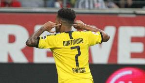 Platz 11: Jadon Sancho (Borussia Dortmund): 7 Tore + 8 Assists = 15 Punkte.