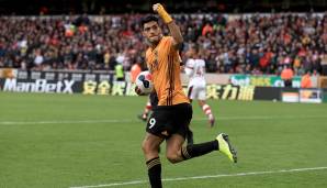 Platz 16: RAUL JIMENEZ - 47 Scorerpunkte (34 Tore, 13 Vorlagen) für die Wolverhampton Wanderers.