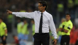 Platz 15: Simone Inzaghi - 73 Siege mit Lazio Rom.
