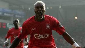 Djibril Cisse (FC Liverpool) – Gesamtstärke: 90 (FIFA 05)