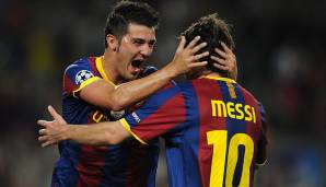 Platz 21: Lionel Messi & David Villa (FC Barcelona, 2010/11): 49 Tore.