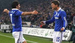 Platz 32: Raul & Klaas-Jan Huntelaar (FC Schalke 04, 2011/12): 44 Tore.