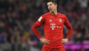 Nicht unter den Top 30 Europas ist Robert Lewandowski. Seine Bilanz von 19 Toren bei 78 Schüssen in 17 Spielen ergibt halt "nur" eine Trefferquote von 24,4 Prozent. Aber der Bayern-Star ist in guter Gesellschaft ...