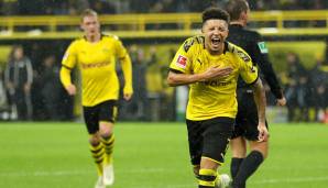 Platz 7 - Jadon Sancho (Borussia Dortmund): 32,1 Prozent - 9 Tore bei 28 Schüssen in 15 Spielen.
