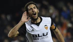 Platz 14: DANIEL PAREJO (FC Getafe, FC Valencia) - 491-mal ausgedribbelt.