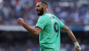 PLATZ 6: Karim Benzema (Real Madrid) – 219 Siege aus 316 Ligaspielen.