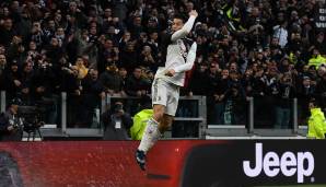 PLATZ 3: Cristiano Ronaldo (Juventus Turin, Real Madrid) – 244 Siege aus 329 Ligaspielen.