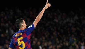 PLATZ 2: Sergio Busquets (FC Barcelona) – 245 Siege aus 323 Ligaspielen.