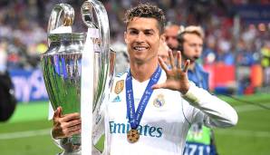 Platz 2: Cristiano Ronaldo (Real Madrid, Juventus) - 430 Scorerpunkte (335 Tore, 95 Assists) in 329 Spielen.