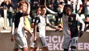 Platz 9: Juventus Turin (33 Gegentore in 35 Spielen) – 0,94 Gegentore pro Spiel.