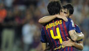 Platz 10 - 67 Tore: Lionel Messi, Cesc Fabregas, David Villa (FC Barcelona) – 2012/13.