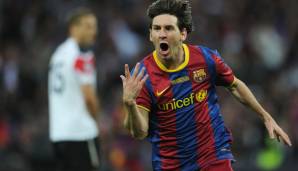 Platz 1: Lionel Messi (FC Barcelona) - Potenzial: 96, Gesamtstärke: 94. Sechsmal Weltfußballer, sechsmal Ballon d'Or, zehn Mal spanischer Meister, viermal CL-Sieger und zahllose Tore. Messi gilt immer noch als bester Spieler der Welt.