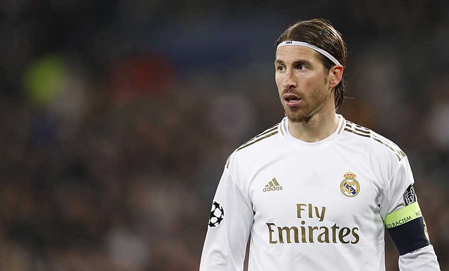 23 Platzverweise: Sergio Ramos (Real Madrid) - neunmal glatt Rot.