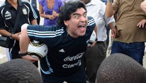 MITTELFELD: Diego Maradona (Argentinien).