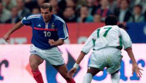 Platz 4: Zinedine Zidane (Frankreich; Real Madrid) - 94 Stimmen.