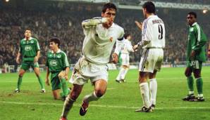 Platz 3: Raul (Spanien; Real Madrid) - 96 Stimmen.