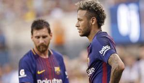 Liefen gemeinsam für Barca auf: Neymar und Lionel Messi.