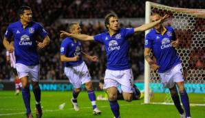 Platz 18: Leighton Baines – 34 Tore (Wigan Athletic, FC Everton) von 2006 bis 2017