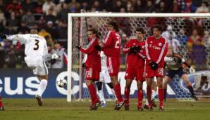 Platz 6: Roberto Carlos – 44 Tore (Real Madrid) von 2000 bis 2007