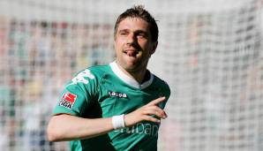 PLATZ 3 – Ivan Klasnic (2001 -2013): 84 Tore für den 1. FSV Mainz 05, Bolton Wanderers, FC Nantes und Werder Bremen.
