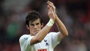 PLATZ 6 - Gareth Bale (2007 vom FC Southampton zu Tottenham Hotspur): 14,7 Millionen Euro.