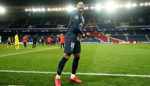 Platz 3: NEYMAR (Paris Saint-Germain - 95 Millionen Euro.