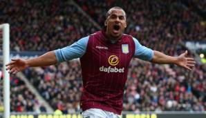 Platz 19: Gabriel Agbonlahor (Aston Villa) – 74 Tore zwischen 2005 und 2016