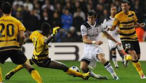 Der Waliser erwischte einen Fehlstart bei Tottenham. Zwei Jahre nach seinem Wechsel von Southampton zu den Spurs galt Bale bereits als Transferflop. Ein Wechsel sowie eine Leihe standen im Raum. Doch es kam nie dazu, Bale etablierte sich bei Tottenham.