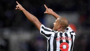 PLATZ 25: Salomon Rondon (West Bromwich Albion, Newcastle United, FC Malaga) - 27 Kopfballtore.