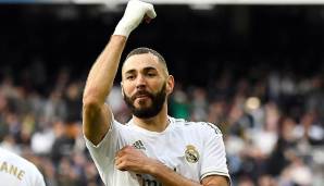 PLATZ 9: Karim Benzema (Real Madrid) - 39 Kopfballtore.