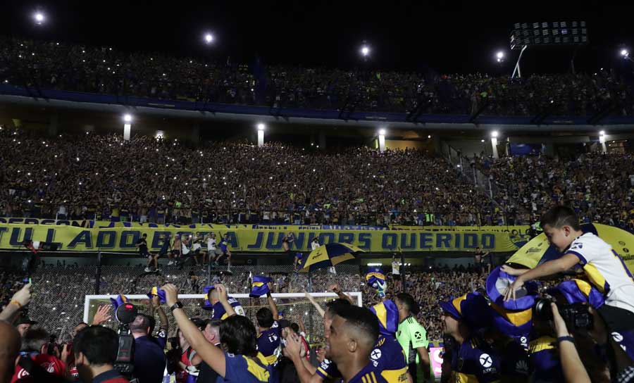 Unglaublich: Am Ende betrug der Vorsprung von Boca Juniors auf River Plate nur einen Zähler.
