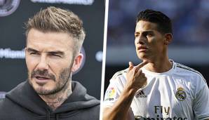 David Beckham will James Rodriguez zu Inter Miami holen.