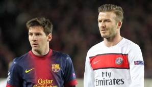 David Beckham sagt, dass Lionel Messi im Vergleich mit Cristiano Ronaldo die Nase vorn hat.