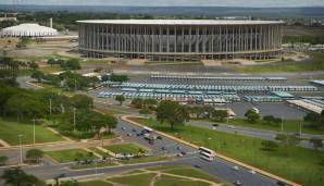 Im Stadion in Brasilia wurden 2014 mehrere WM-Spiele ausgetragen.
