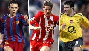 Die Fußballsimulation FIFA 05 von EA Sports ist nun schon seit 15 Jahren auf dem Markt. Wer waren damals die besten Nachwuchskicker aus Spanien?