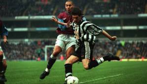 Alessandro Pistone (Inter Mailand): Der Linksverteidiger startete bei Inter nicht wirklich durch und wechselte daher 1997 zu Newcastle United. Bei den Magpies und später bei Everton, wo er sieben Jahre spielte, Ergänzungsspieler.