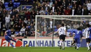 5. Platz: Frank Lampard - 43 Elfmetertore in 563 Spielen für: FC Chelsea, West Ham United.