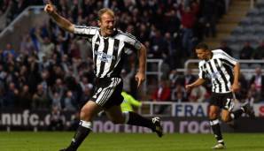 9. Platz: Alan Shearer - 34 Elfmetertore in 254 Spielen für: Newcastle United.