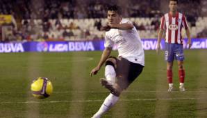 11. Platz: David Villa - 32 Elfmetertore in 352 Spielen für: Atletico Madrid, FC Valencia, Real Saragossa.