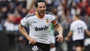 21. Platz: Daniel Parejo - 26 Elfmetertore in 346 Spielen für: FC Valencia, Getafe.