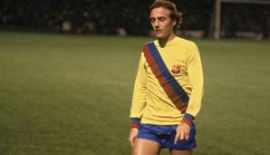 JOHAN NEESKENS (von 1974 bis 1979): Machte in 100 Spielen 24 Tore für Barcelona. Wechselte von Barca in die USA zu New York Cosmos. Seine Karriere ließ er schließlich in der Schweiz bei Zug 94 ausklingen. Zuletzt arbeitete er als Trainer in Südafrika.