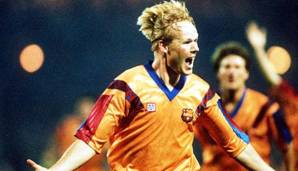 RONALD KOEMAN: (1989 bis 1995): Traf in 252 Spielen 82-mal für die Katalanen. Nach seiner Zeit in Spanien spielte er noch zwei Jahre für Feyenoord Rotterdam, ehe er seine Karriere beendete. Derzeit ist er Trainer der niederländischen Nationalmannschaft.