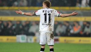 Platz 23: MARCO REUS (Borussia Mönchengladbach) - 785 Minuten ohne Treffer zwischen dem 29.8.2010 und 6.11.2010.