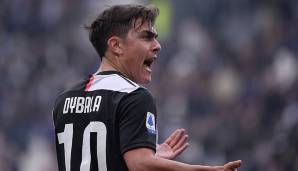 Platz 19: PAULO DYBALA (Juventus Turin) - 872 Minuten ohne Treffer zwischen dem 3.11.2018 und 15.2.2019.