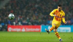 Platz 6: Lionel Messi mit 11 Vorlagen per Freistoß für FC Barcelona.