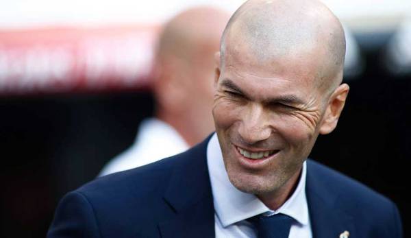 Zinedine Zidane ist bereits das zweite Mal Trainer von Real Madrid.