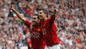 CARLOS TEVEZ: Der Angreifer blickt auf eine erfolgreiche Zeit bei Manchester United zurück – unter anderem mit Cristiano Ronaldo als Teamkollege.